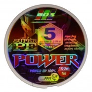 Шнур для риболовлі, EOS Power Super PE, 100м, перетин 0,25мм